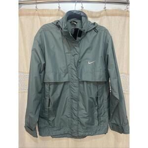 Vintage Nike CLIMA-fit Rain jacket Men’s M baby Blue Full Zip 90s Y2K